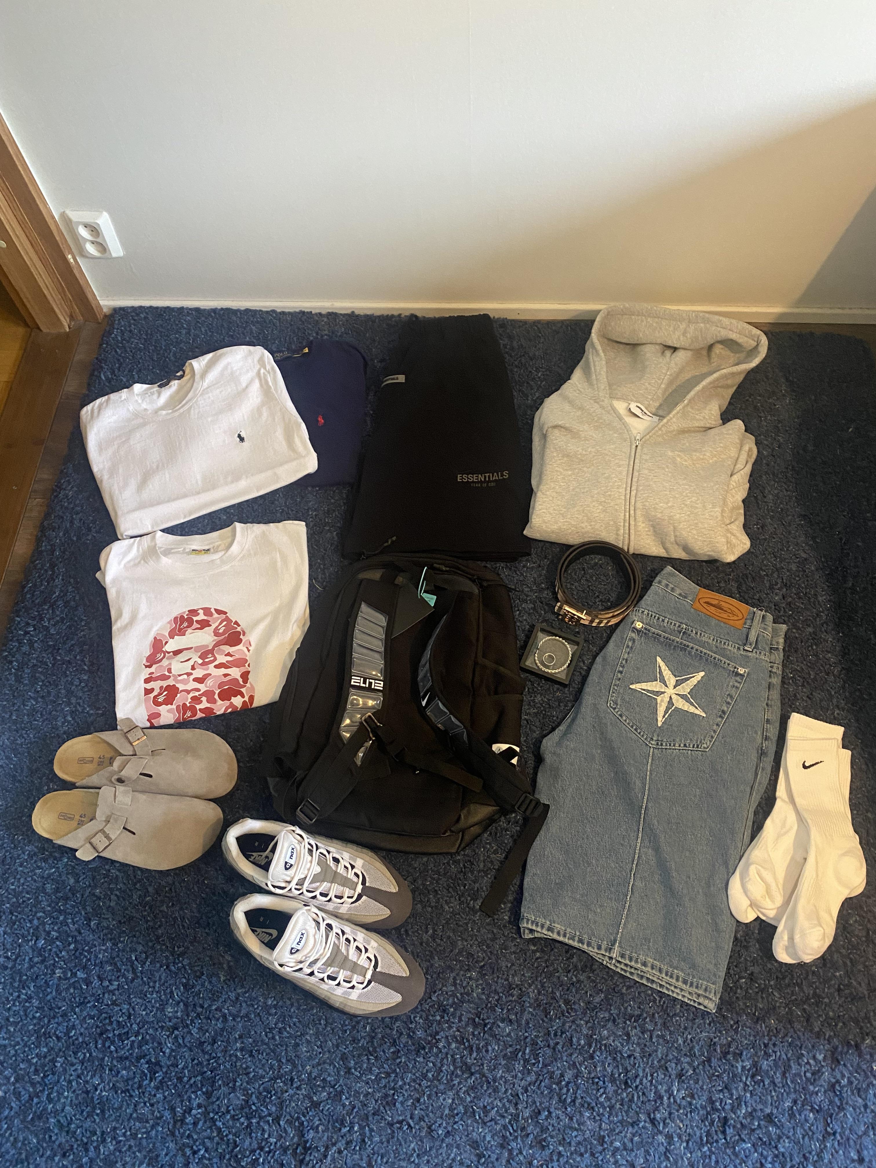 6.2 kg OrientDig budget haul — FOG shorts, sneakers, and tall-fit notes